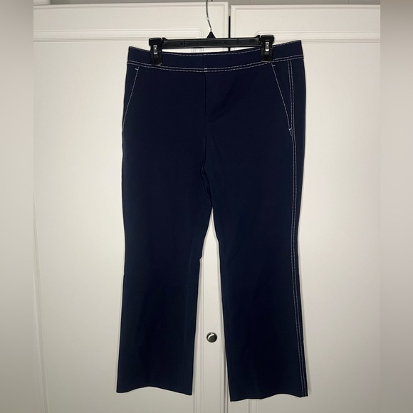 Banana Republic Crop Flare Everywhere Contrast Stitch Pant - Picture 1 of 9